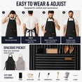 thumbnail image 6 of Kitchen Cooking Aprons for Women and Men Adjustable Chef Apron with Pockets 2 PCs, 6 of 7