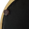 thumbnail image 5 of Jennifer Taylor Home Nebula 26" Backless Round Upholstered Counter Stool with Burl Wood, Ivory White Bouclé, 5 of 8