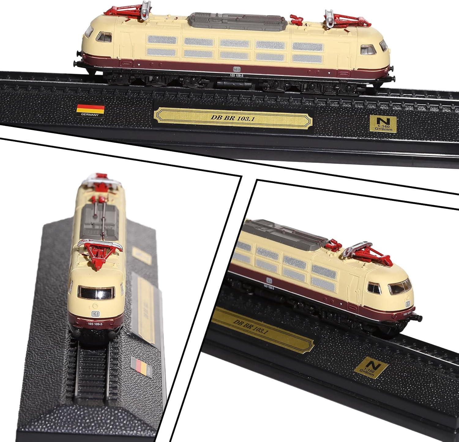 Non Operational Decorative Collectible Train Model n Scale Train Set Germany DB BR 103.1