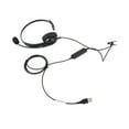 thumbnail image 4 of Auriculares de una sola oreja, cómodos, ligeros, con cancelación de ruido, con cable y micrófono para centro de llamadas, oficina, puerto USB., 4 of 14