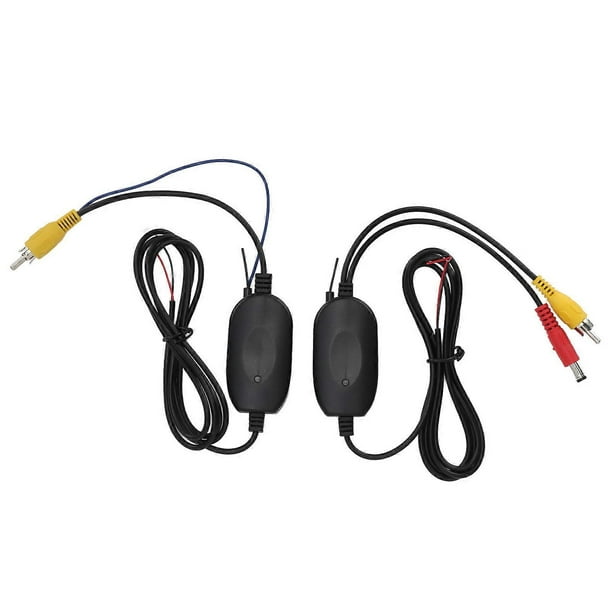 Wireless Video Transmitter Receiver Kit GPS AVIN Interface Waterproof for Car Rear View Camera Monitor System with DVD Line