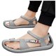 thumbnail image 3 of Bmisegm Cool Slippers Female Soft Soled Non Slip Wear Resisting Flat Beach Flops Lady Sandals Women Slippers Summer Grey 6, 3 of 9