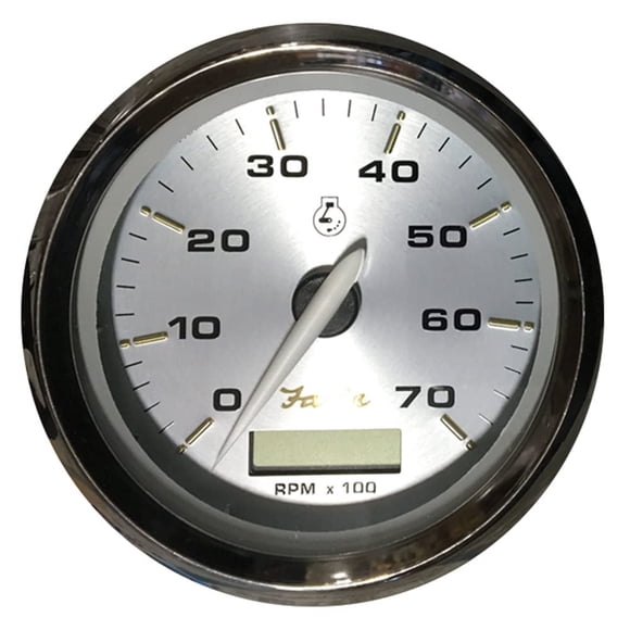 Indicador de tacómetro Faria Kronos 39040 7000 RPM a gas fueraborda