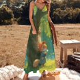 thumbnail image 2 of Funny Squirrel Sleeveless Dress for Women Clothing Female Women's Summer Skirt, 2 of 7