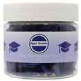 thumbnail image 2 of Mystic Sprinkles Candy Shapes Graduation Caps 2oz - Navy Blue, 2 of 4