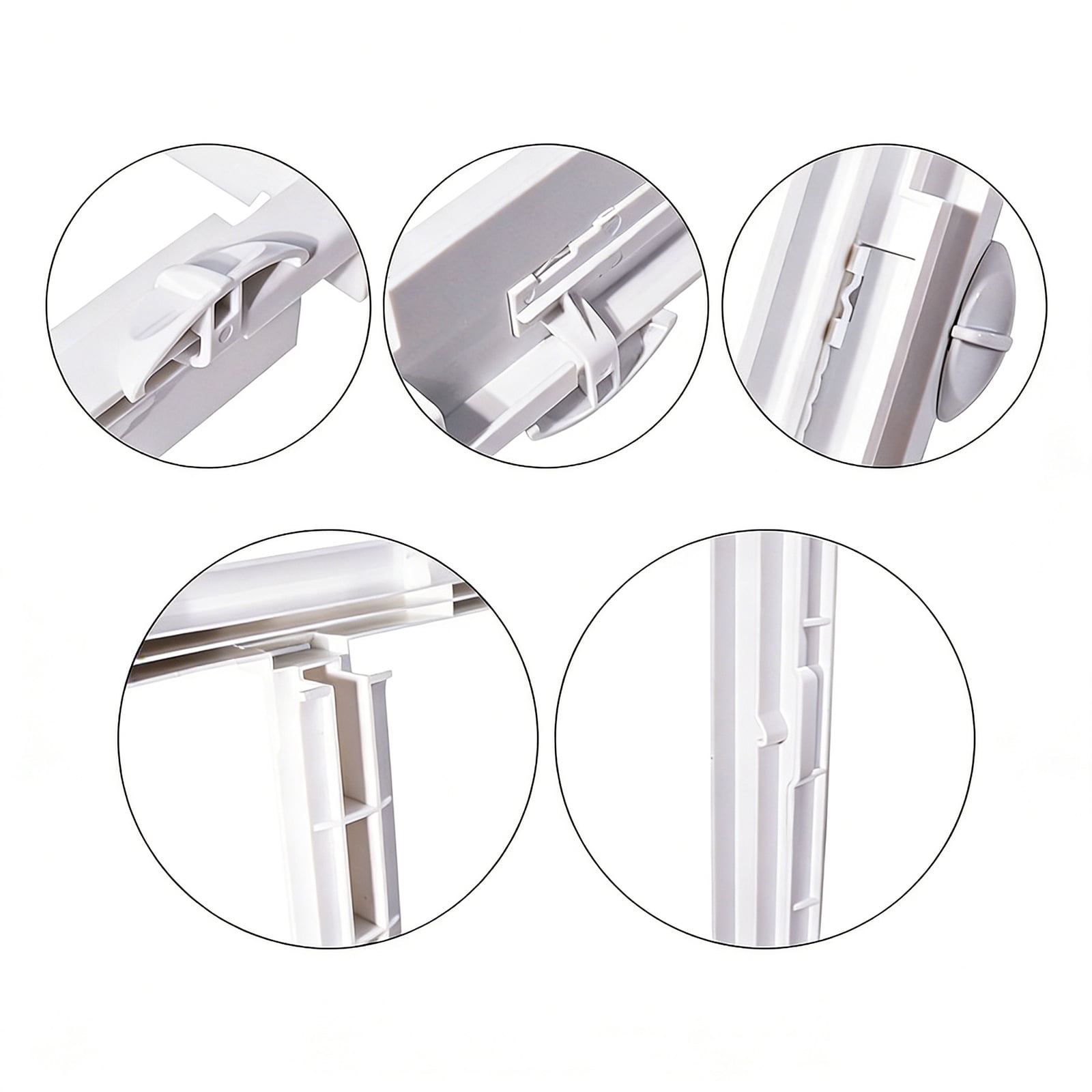 1 Piece Replacement Refrigerator Drawer Cover Frame Part 123456789 for Model Compatibility Enhanced Storage