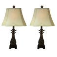 thumbnail image 1 of Urban Designs 7727072 Tropical Pineapple Accent Table Lamp - Set of 2, 1 of 1