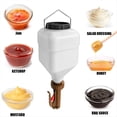 thumbnail image 3 of Dispensador de Salsa Colgante de 5,5 L de Gran Capacidad para Mostaza, Ensalada, Kétchup, Mayonesa, Etc.e, 3 of 5