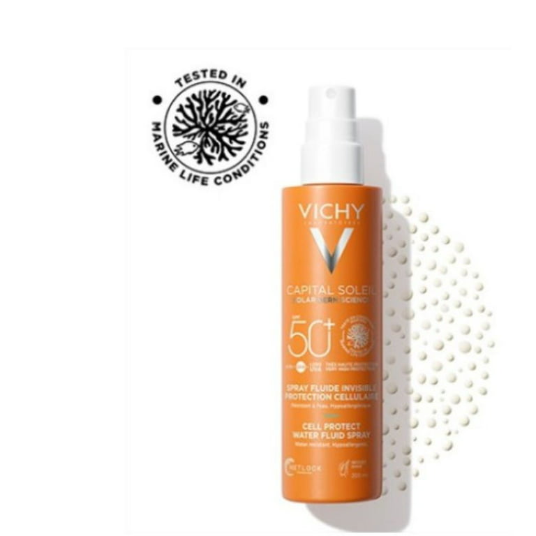 Spray Fluide Invisible SPF50+, Crème solaire antioxydante