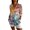 Yellow, variant on Womens Shirts Long Sleeve Boho Shirts V Neck Vintage Floral Tops Ladies Blouses Casual Graphic Shirt Spring Workout Tops