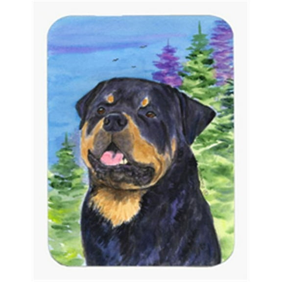 8 x 9.5 in. Rottweiler Mouse Pad, Hot Pad or Trivet