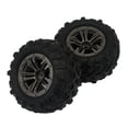 thumbnail image 5 of Neumático de Plástico de Llanta de Accesorio Vehículo para 1/16 Scale High 4WD Big Feet Truck RC Car 9130 Perfecl, 5 of 5