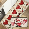 thumbnail image 4 of Juego De Alfombra Y Felpudo Para Cocina, 2 Piezas, Decoración Para El Suelo De Invierno En El Hogar., 4 of 4