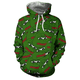 thumbnail image 3 of Sudadera con capucha de moda Pepe the Frog con estampado 3D, sudaderas casuales para hombre, moda urbana, manga larga, jersey unisex de gran tamaño para otoño, 3 of 4