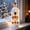 Snowman, variant on Fountwell Recordable Christmas in a Bottle Ornament Voice Message Keepsake Holiday Gift