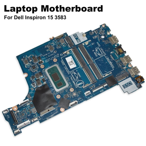 Dell Inspiron 15 3583 Laptop Motherboard with Intel i7‑8565U Quad Core DDR4  – 5CF0M