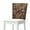 Forest Camo Hunting Brown, variant on TSOVTHRID Deer Elk Cross Crow Print Chair Back Cover Dining Chair Cover Stretch Polyester Fabric Chairs Protector Slipcovers for Kitchen Hotel Holiday Party Decor, Set of 1