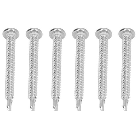 

Round Head Self Drilling Screws Set Self Drilling Screw Accurate Thread Non Slide 50Pcs M4.8x50 For Repair