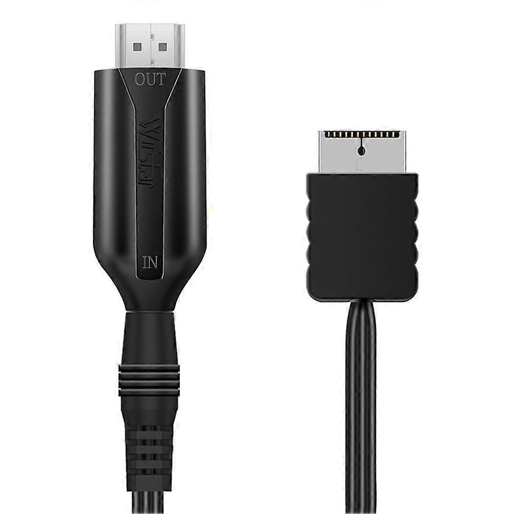 for Playstation 2 PS2 To HDMI-Compatible Adaptor Cable HD RCA AV Audio Video x1