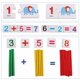 thumbnail image 3 of Matemáticas infantiles Aprendizaje temprano Juguete con números para niños Educativo para contar de madera, 3 of 5