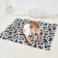 thumbnail image 2 of Black White Cow Pattern Blanket,Comfortable Soft Flannel Throw Blanket,All Season,Warm Lightweight Blankets for Sofa Bed Couch Living Room Chair,30"x40", 2 of 4