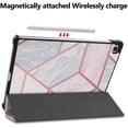 thumbnail image 5 of Smart Case for Galaxy Tab S6 Lite, Ratesell Lightweight Smart Trifold Stand Case Cover with Auto Sleep/Wake for Samsung, 5 of 5
