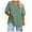 Green, variant on Womens Oversized Tshirts V Neck Tee Shirts Half Sleeve Loose Fit T Shirt Cotton Tunic Tops 2025 Orange, S