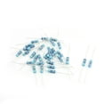 thumbnail image 1 of Unique Bargains 30 PCS 1W Watt 1% 4.7K Ohm Couleur Anneau Axial Type Métal Film Résistances, 1 of 1