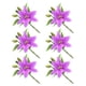 thumbnail image 2 of Bearachild 6 piezas de flores artificiales de lirio, reutilizables, de larga duración, lavables, decorativas, para dormitorio, sala de estar, decoración Flores artificiales Púrpura Bearachild HA084319-06, 2 of 6