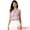 Pink, variant on DARING DIVA Women's Sleeveless Ruffle V Neck Business Tank Top XS Pink