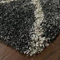 thumbnail image 3 of Oriental Weavers Henderson Shag Area Rug - 090K1 - 9'10" x 12'10" - in Charcoal/ Grey - Plush Soft Shag, Modern Style, Stain Resistant, Cushion Feel, Family, Dining, Living Room Rug, 3 of 4