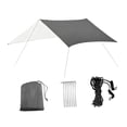 thumbnail image 3 of guohui Bâche de Tente Imperméable Drap de Sol Tapis Abri Multifonction Robuste pour Extérieur Gris, 3 of 8