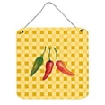 thumbnail image 1 of Cayenne Pepper on Basketweave Wall or Door Hanging Prints, 1 of 1