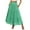 Green, variant on Mgmyaa Women's Skirts Tiered Maxi Skirts Eyelet Smocked Tiered A Line Flowy Elastic Waist Long Skirt