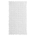 thumbnail image 4 of Bewildely Alfombrilla antideslizante para baño, ducha, baño, almohadilla de PVC con ventosas, alfombrilla antideslizante para bañera Juegos de accesorios de baño transparente Bewildely HA000330-04B, 4 of 6