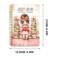 thumbnail image 5 of QISIWOLE 5.8x8.3in Monthly 5 Year Planners and Appointment Book with Monthly Tabs, 5.5 in x 8.3 in, Pink, 5 of 7