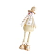 thumbnail image 4 of Figura navideña de peluche, juguete artesanal, suministros de bricolaje, adorno navideño decorativo suave, decoración del hogar para la ventana del ap, 4 of 9