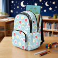 thumbnail image 4 of KUIFORTI Apple Print Kids Backpack Set 4Pcs with Lunch Box Pencil Pouch Water Bottle Sleeve for Teens Elementary Middle School Back to School Gifts, 4 of 7