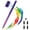 Gradation purple, variant on MoKo Stylus Pen for iPad 2018-2025,Fast Charging Pencil for iPad(A16) 11th-6th Gen with Power Display,Tilt Sensitivity for Apple iPad Air 7/6/5/4/3/M3/M2, Pro 13"/12.9"/11"/M4, Mini 7/6/5,White