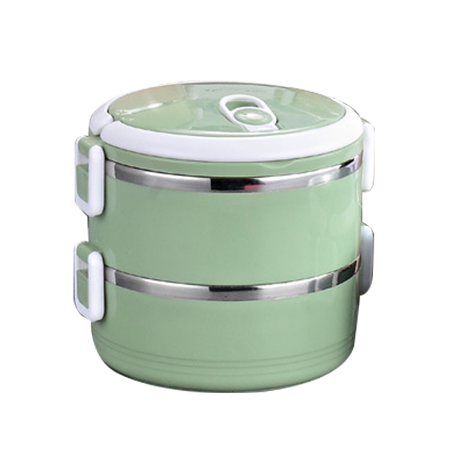 LIFESTYLE PRODUCTS 2-TIER THERMAL-INSULATED LUNCH BOX /CAMPING