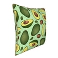 thumbnail image 2 of Kll Avocado With Seeds Decorative Throw Pillow Covers Velvet Soft For Couch Sofa Bedroom Living Room Outdoor -18"X18", 2 of 8