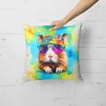 thumbnail image 2 of Hippie Animal Guinea Pig Throw Pillow 18 in x 18 in, 2 of 5