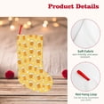 thumbnail image 4 of Lsque 18 Inches Beer Pattern Christmas Stockings Hanging Ornaments,Knitted Xmas Fireplace Hanging Stocking,Holiday Decoration, 4 of 8