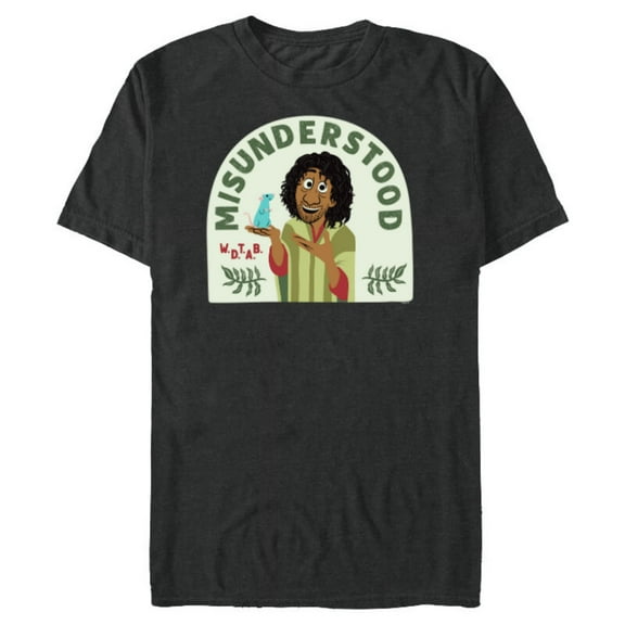 Disney Encanto We Don’t Talk About Bruno WDTAB Misunderstood - Short Sleeve Blended T-Shirt for Adults - Customized-Dark Heather