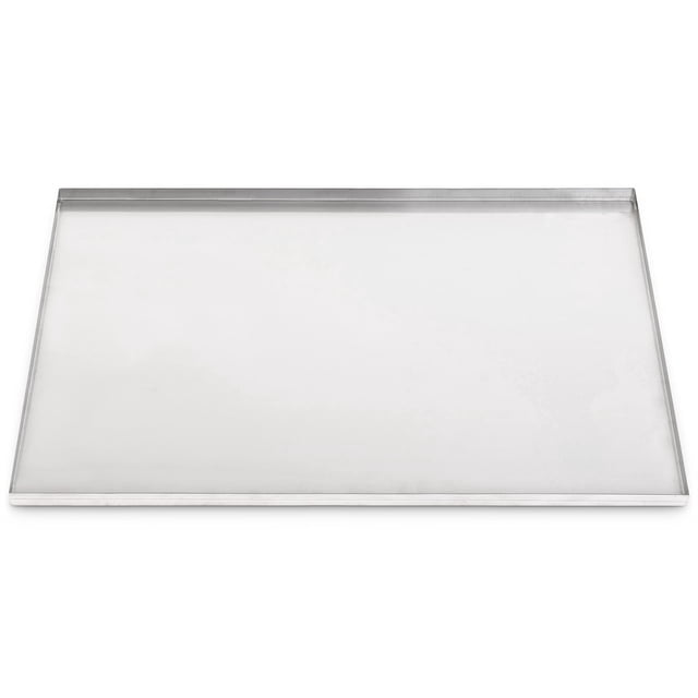 Bandeja de metal para jaula de perro, perrera resistente para perros grandes, bandeja de metal pesado para mascotas, 36 x 19 1/2 x 1 alto