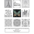 thumbnail image 4 of Set de libros para colorear Creatively Calm Studios con más de 120 imágenes, 4 of 9
