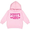 thumbnail image 2 of Inktastic Poppy's Girl Pink with Hearts Toddler Hoodie, 2 of 4