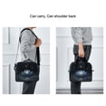 thumbnail image 6 of Insulated Crossbody Lunch Bag 10L Lunch Tote with Adjustable Shoulder Strap for Work Office Picnic Serene Blue Lotus Flower, 6 of 6