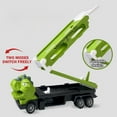 thumbnail image 5 of Msgweeeg Toy Car 3 Year Old Boy Birthday Gift Children's Large Deformation Press Ejection Dinosaur Car Sliding Container Truck Tyrannosauruss Foldable Gifts for Boys Boy Gifts 8-10, 5 of 7