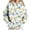 Sky Blue#floral sweatshirt women, variant on DDAPJ pyju Floral Print Hoodies for Women Pleated Front Pullover Sweatshirt Fashion Casual Hoodie Hoody Tops with Kangaroo Pocket
